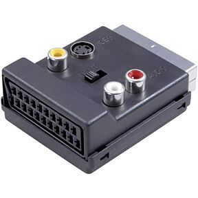 AV adapter SCART/cinch/S-video SP-7870356 SpeaKa