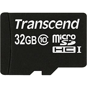 Micro SDHC spominska kartica 32GB +SD adapter Transcend