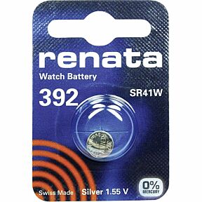 Gumbna baterija 392 v embalaži, Renata