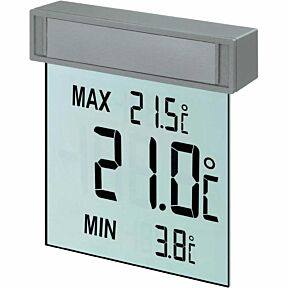 Digitalni okenski termometer s prikazom maksimalne in minimalne izmerjene temperature