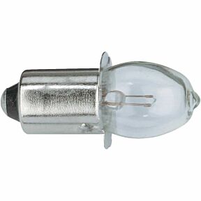 Mini žarnica 6V na beli podlagi