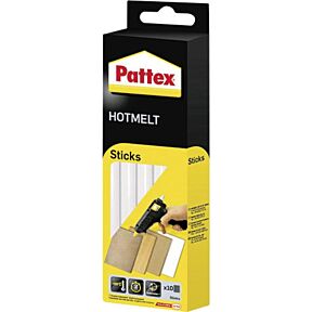 Nadomestne lepilne palice Pattex  za vroče lepljenje v embalaži, 10 kosov v paketu