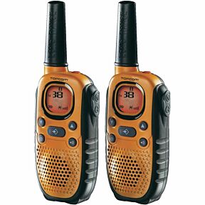 Par radijskih postaj PMR Twintalke v oranžno, črni barvi