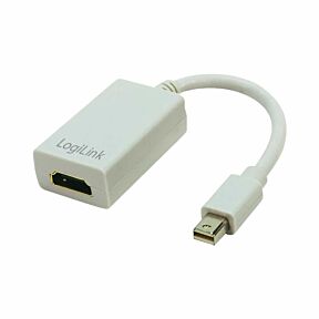 Adapter mini Displayport/HDMI bel 10cm , s prikazanimi konektorji